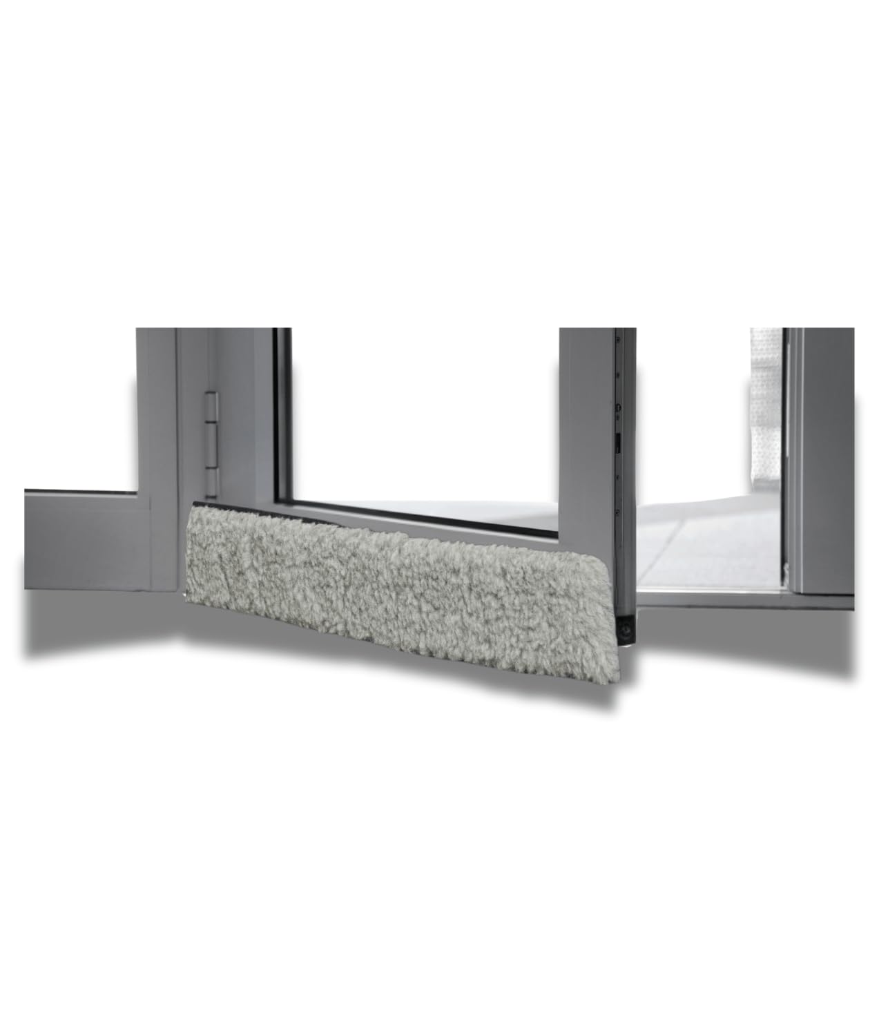 K. & N. New Wool 550 Draught Excluder for Doors 100 cm Grey