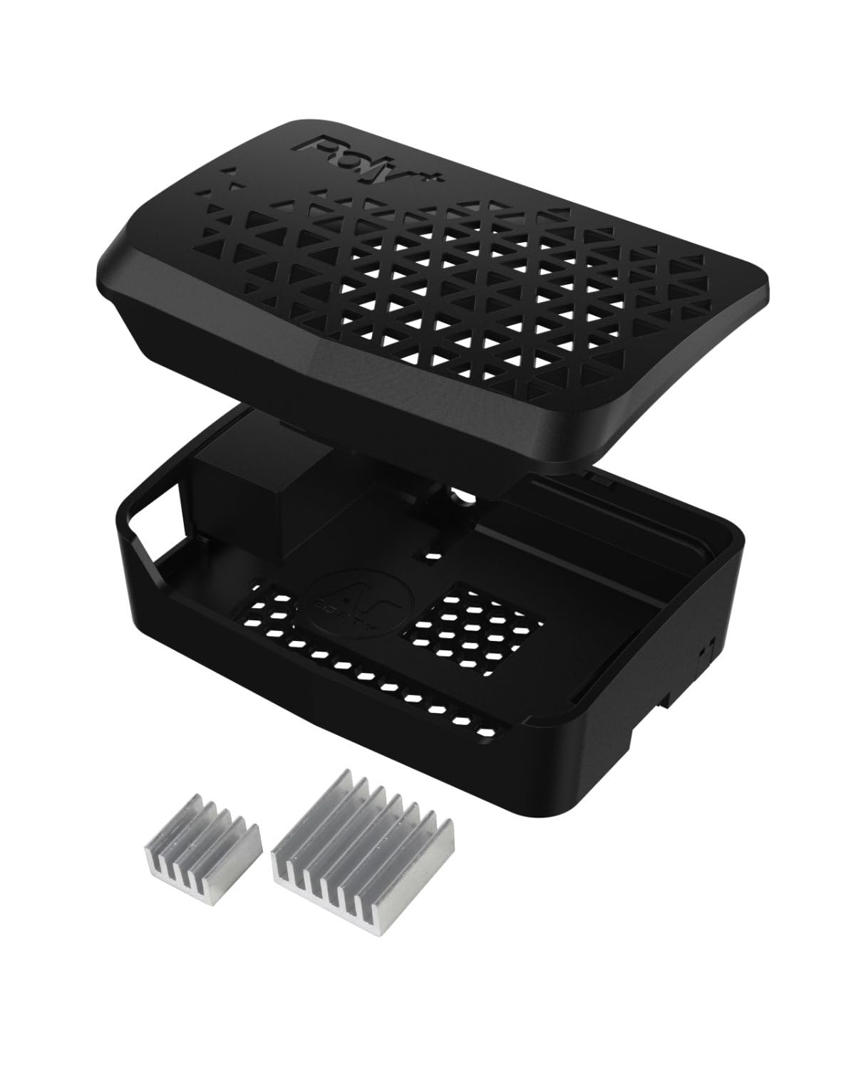 Argon Poly+ Case for Raspberry Pi 4 4GB/2GB/1GB | Heat Sink Included