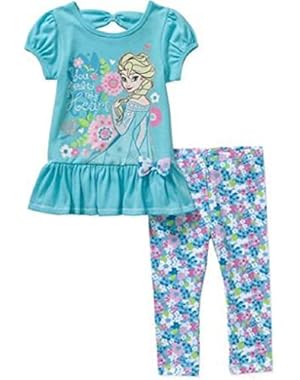 Frozen Anna Toddler Girls You Melt My Heart Skirted Tunic and Leggings Set (2T)