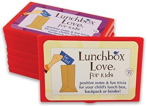 Best Seller! Lunchbox Love Notes for Kids by Say Please. 96 positive lunch notes, fun trivia AND jokes for your child's school lunchbox, backpack, or binder. (Volumes 73-80) by Lunchbox Love