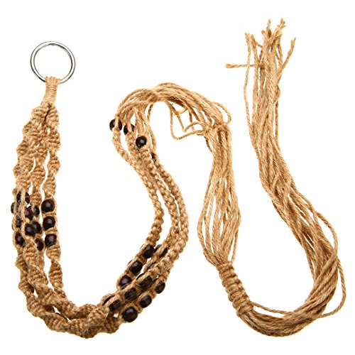 Comprar Vintage Cuerda de Yute para Maceta Colgante de Plantas Percha