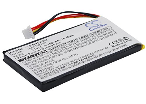 vintrons 1500mAh Battery For Magellan Maestro 5300, Maestro 5310, Maestro Elite 5340,