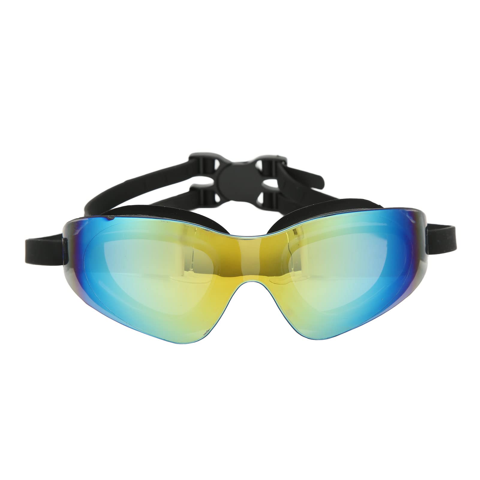 ZAWELIYO Anti-Fog No Leaking Swim Goggles for Adults Silicone & PC Mirror Adjustable Strap Wide Vision Swimming Glasses Unisex for Pool Diving and Outdoor Water Sports