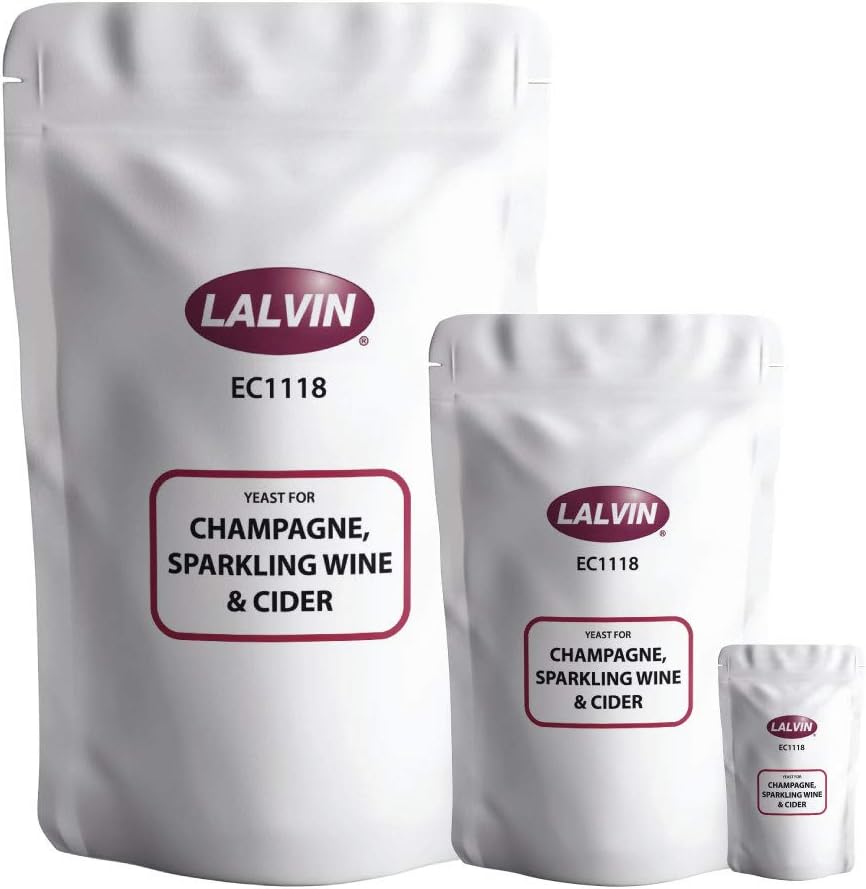 Champagne Yeast Lalvin Ec1118 For Sparkling Wine Cider 50g Equiv To X10 Sachets Amazon Co Uk Kitchen Home