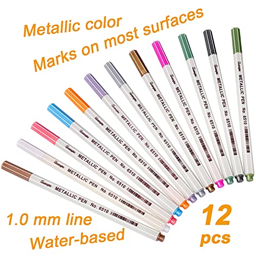 markers for black paper