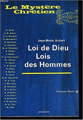 Amazon Fr Loi De Dieu Loi Des Hommes Jean Marie Aubert Livres