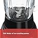 BLACK+DECKER Counter Top Blender, Black, BL1210BG