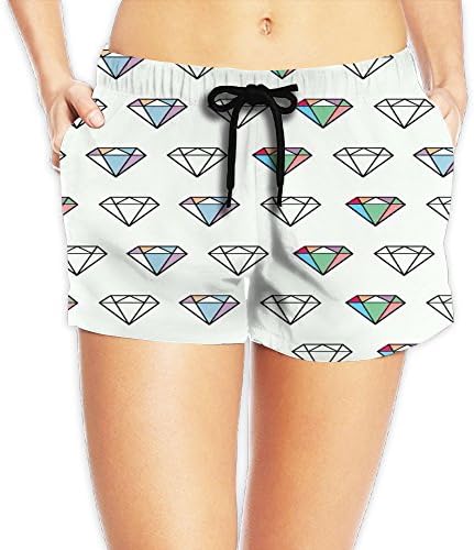 Diamond Different Women Quick-drying Board Shorts