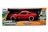 Jada Toys HyperChargers 2012 Ford Mustang Boss BTM Remote Controlled Vehicle (1:16), Red