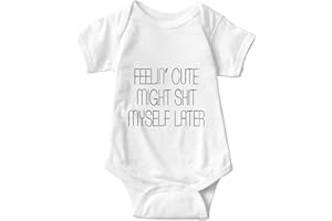 listery Funny Romper Cute Novelty Infant Baby Bodysuit Funny Baby infant Pregnancy Announcements