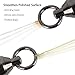 Dr.Fish Ball Bearing Fishing Swivels, Swivels Fishing Tackle Saltwater, Freshwater Stainless Heavy Duty Lure Leader Line Connector