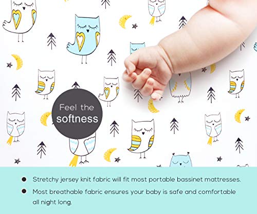 6 Stretchy+Pack+n+Play+Playard+Sheets+Brolex+Portable+Convertible+Playard+Mattress