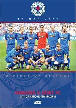 UEFA Cup Final 2008 Glasgow Rangers v FC Zenit DVD: Amazon.co.uk: UEFA