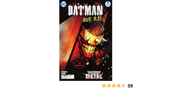 El Batman Que Rie Num 01 De 7 Snyder Scott Tobar Pastor Felip Jock Amazon Com Books El Batman Que Rie Num 01 De 7 Snyder Scott Tobar Pastor Felip Jock Amazon Com Books