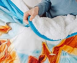 Northwest Pokemon Silk Touch Sherpa Throw