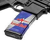 GunSkins AR-15 Mag Skin Camouflage Kit DIY Vinyl Magazine Wrap - 3 Pack (GS Lead Bull)