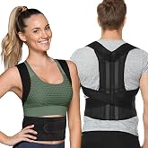 Posture Corrector Back Brace, Adjustable Velcro Straps, support women men, Adjustable Back Brace, Spine and Shoulder Support, Breathable