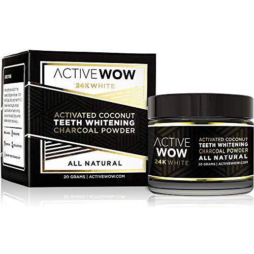 Active Wow 24K White Charcoal Teeth Whitening (Natural) Pricepulse