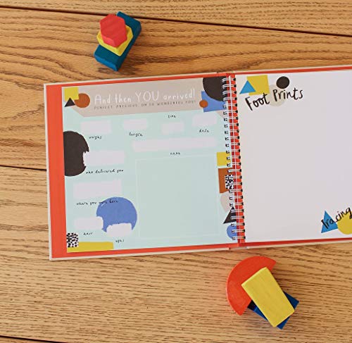 Baby Books Memory Photo Album and Baby Journal - Baby Books First Year Memory Book - A Baby Memory Book of Firsts - Little Kaleidoscope Memory Book - Thumbnail 3