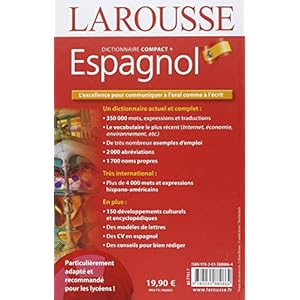 Le dictionnaire Larousse Compact plus francais - espagnol /espagnol - francais (Spanish and French Edition)