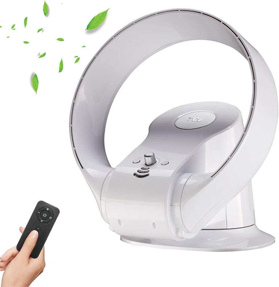 SMYH Bladeless Wall Fan With Remote Control Mute Household Wall