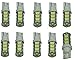 Cutequeen LED Car Lights Bulb 10PCS White T15 42-SMD 42smd 906 579 901 904 908 909 912 914 915 916 917 918 920 921 922 923 926 927 928 939 (pack of 10)
