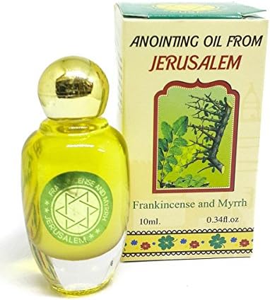 Myrrh and Frankincense Anointing Oil Jerusalem Scent oil Biblical Spices 10ml