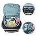 S-ZONE Multi-function Baby Diaper Bag Backpack with Changing Pad and Portable Insulated Pocket (Black)