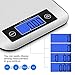 Digital Kitchen Scale Food Scales, CUSIBOX Postage Scale Multifunction Stainless Steel Accuracy with LCD Display and Tare Function for Baking and Cooking (Silver)