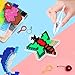15 Pieces Fuse Beads Pegboards Set, 5mm Perler Beads Boards Clear Plastic Pegboards with 15 Pieces Colorful Cards for DIY Craft (15 Different Animal Shape)