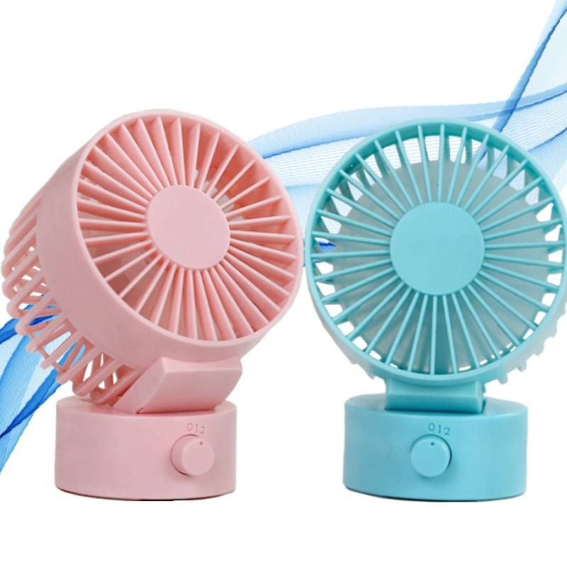 JRWORLD MINI DESK FAN - Open Office | Gaming PC | Mobile Gaming Setup Friendly, USB Powered, Low Profile/Quiet/Portable, POWERFUL 11 BLADE TECH Cooling (black)