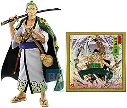 Amazon 一番くじ ワンピース 極ノ剣豪達 B賞 ゾロ十郎 フィギュア C賞 浮世絵風色紙 ゾロ阿修羅弌霧銀 フィギュア ドール 通販 Amazon 一番くじ ワンピース 極ノ剣豪達 B賞 ゾロ十郎 フィギュア C賞 浮世絵風色紙 ゾロ阿修羅弌霧銀 フィギュア ドール 通販