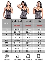 Corsé para dama, con corsé de neopreno, para adelgazar, pérdida de peso, cremallera para sauna, sudor y cuerpo