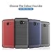 SCL Case Compatible with Samsung Galaxy J4 Plus,Exquisite Series-Carbon Fiber Design Protective Cover with Anti-Scratch and Shock-Absorption Technology-Black