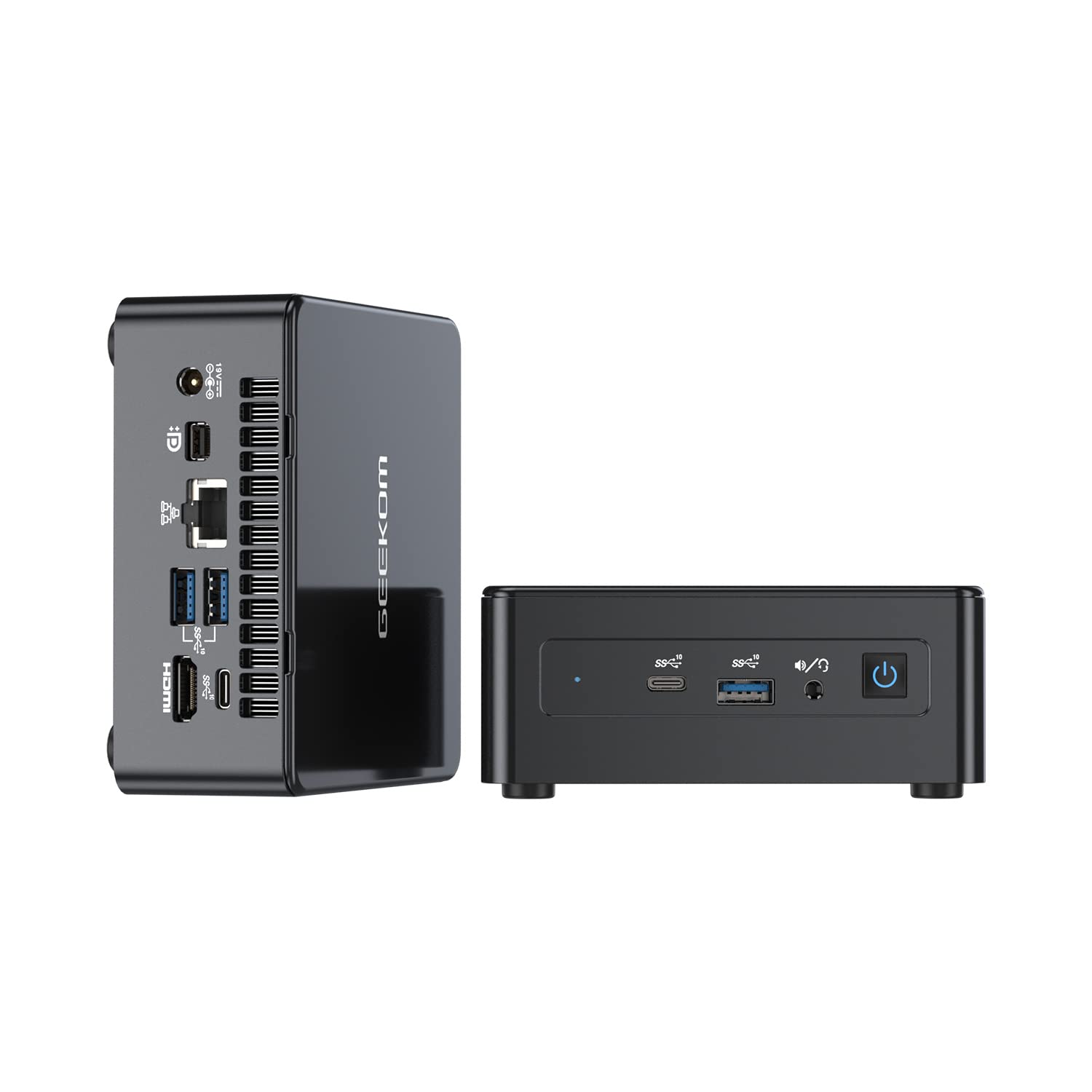 GEEKOM Mini PC, Mini IT8 Intel i5-8259U Mini Desktop Computer 16GB RAM 512GB PCIe SSD, Windows 11 Pro Mini Computer/Dual-Channel DDR4/HDMI2.0 4K UHD/Dual WiFi/BT/Gigabit Ethernet/VESA for Home/Office