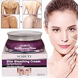 Skin Lightening Cream, Whitening Cream, Brightening Cream, Melasma Treatment Cream, Freckle Removal Cream For Face Brightening, Dark Spot, Skin Pigmentation, Age Spots For Face and Body