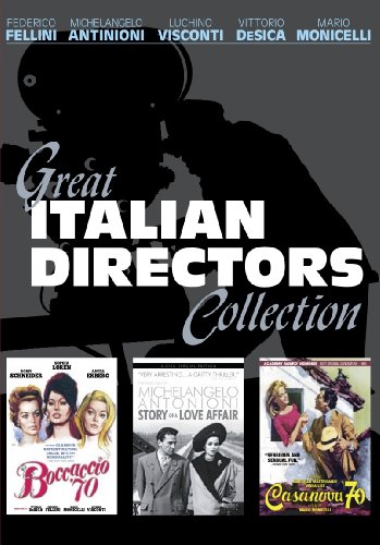 Download Great Italian Directors Collection (4-Disc Set) [Boccaccio '70, Casanova '70, Story of a Love Affair]