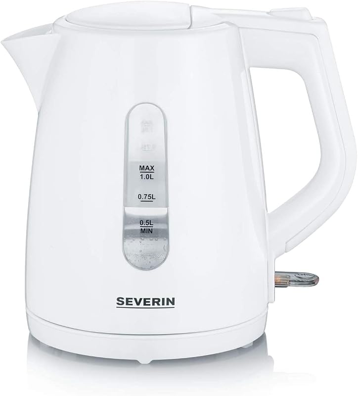 WK 3411 Hervidor de Agua, 2.200 W, 1.0 L aprox., Base 360° con Sistema Inalámbrico, Blanco
