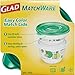 Glad Food Storage Containers - MatchWare Round Containers - Two 16 Ounce - Two 32 Ounce