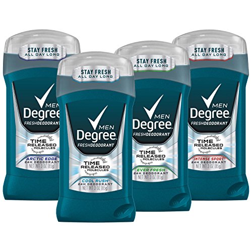 Degree Deodorant Mens Time Released Arctic Edge 3 Ounce (6 Pack)