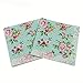 CIDBEST WallyE Paper Napkins for Bridal Shower Tea Party Birthday or Wedding, Vintage Blue Floral, 40 Pack