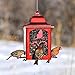 Perky-Pet 363R Red Sparkle Lantern Bird Feeder