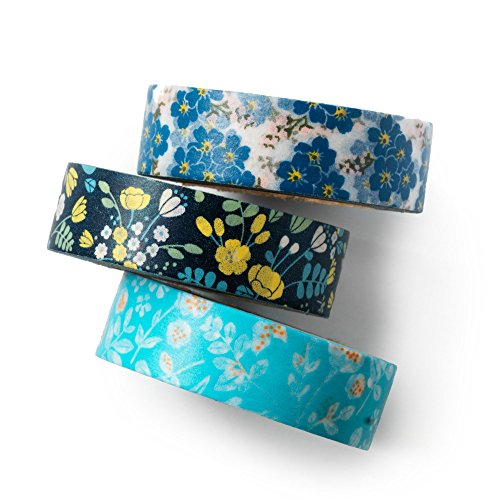 Washi tape set - summer floral - value pack - DIY - packaging - decorative tape - weddings - Love My Tapes