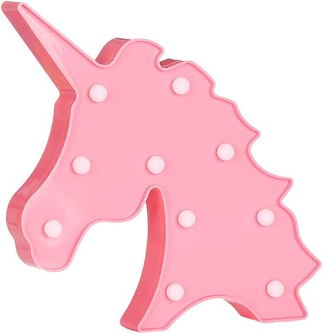 ruiting led unicornio cabeza 3d unicornio luminoso luz nocturna lampara decorativa lamparas de mesa de la pared para fiesta boda san valentin rosa