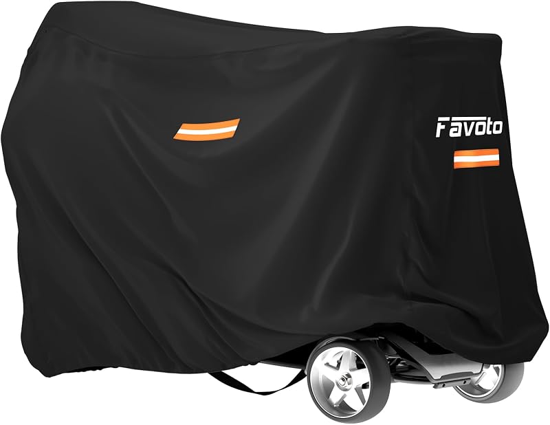 Favoto Waterproof Cover for Mobility Scooter 55x26x36 210D Oxford
