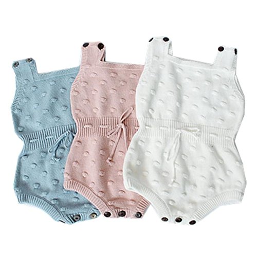 Haggai Toddler Infant Bodysuit Baby Boys Girls Soft Knit Romper Jumpsuit Little Sweater