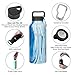 Healthy Human Stainless Steel Water Bottle | Double Walled Vacuum Insulated Water Thermos for Adults | Eco-Friendly Travel Bottles with Leak Proof Lid (Ocean Tide, 21 oz/ 621 ML)