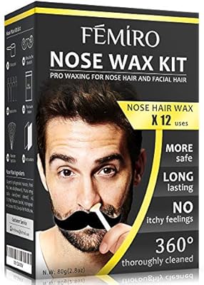 wax nostrils at home