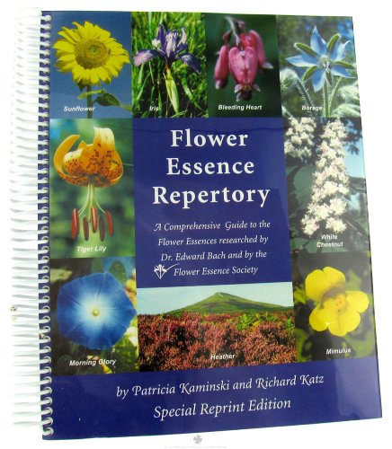 Flower Essence Repertory : Spiral-Bound Edition B005P0LS5G Book Cover