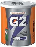Gatorade Thirst Quencher Powder, G2 Low Calorie, Grape, 19.4 Ounce